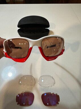 Oakley Jawbone Troy Lee Designs TLD Sunglasses Extra Clear Lenses *RARE*